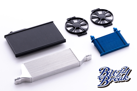 BB-RP-001 BUZZ BRAKE  Cooling accessory kit 5 piece set