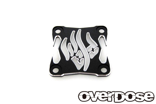OVERDOSE OD3972  OD Aluminum Cooling Fan Cover ver.2 (30x30mm/Black)