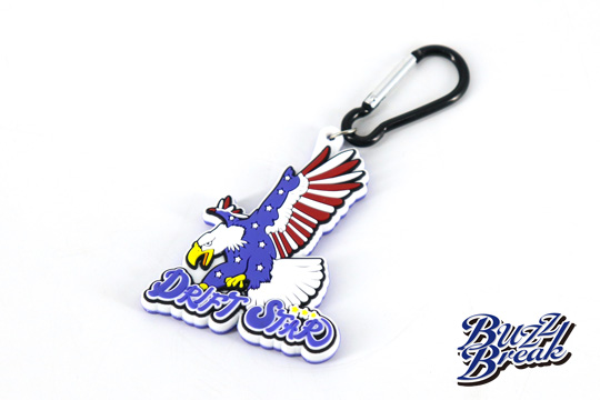 BB-KE-012 BUZZ BREAK  Rubber Keychain DRIFT STAR Ver.2