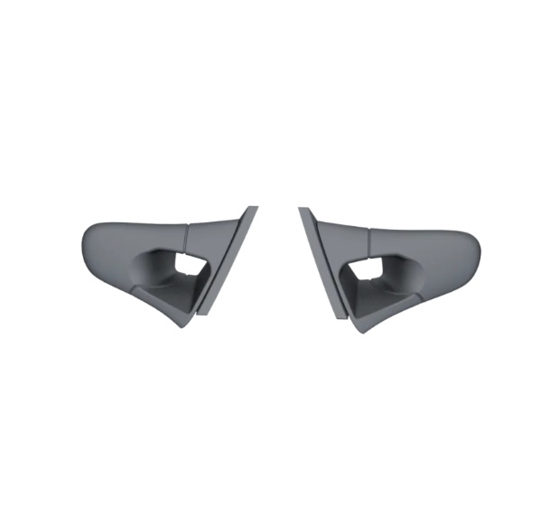 24K1714  Side Mirrors for RX-7 FD GR Fighterworks