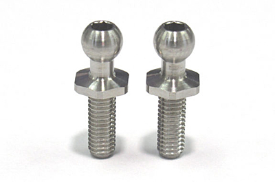RT-006LA  Reve D SPM Titanium Rod End Ball L (Diameter 4.3mm, Screw Length 8.0mm, 2pcs)