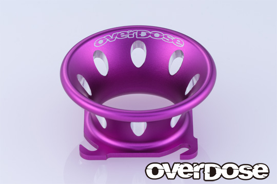 OVERDOSE OD3926 Aluminum Funnel (30x30mm/Purple)