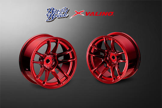 BB-RW-020 BUZZ BREAK  VALINO N820S Wheel 26mm (BB Chrome Red/ OFF+7)
