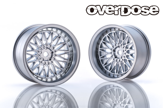 OVERDOSE OD2026c Yaba KING MESH (Matte Chrome/OFF+7)