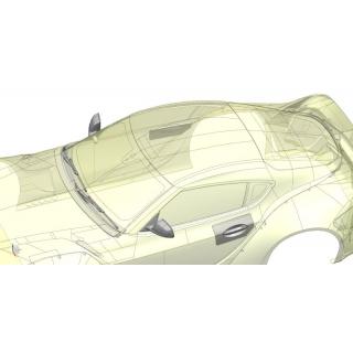 ADDICTION  AD-RB17P1  Toyota GR86 Body Part 1