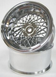 DW-1023CS  MESH WHEEL Reinforced Version OFFSET3 CROME SILVER  