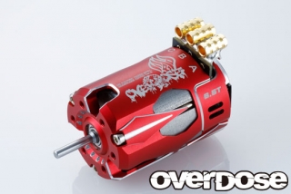 OVERDOSE OD2606 OD Factory Tuned Spec. Brushless Motor Ver.3  10.5T (Red)