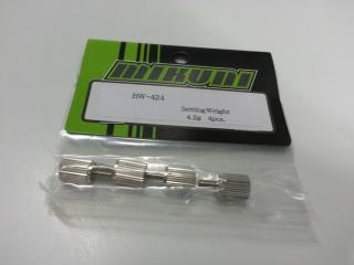 BW-424 Setting weight 4.2g (4pcs)