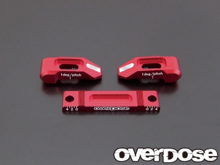 OVERDOSE OD1562 Adjustable suspension mounts (For OD / Red)