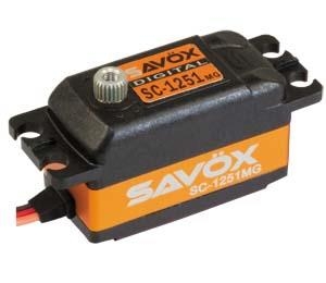 Savöx servo SC-1251MG Low Profile