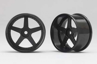 RP-6113B6  Racing Performer Drift Wheel 5 Spokes (6 mm Offset / Black)