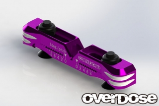 OVERDOSE OD2480 Adjustable Aluminum Suspension Mount Type-2(For OD / Purple)