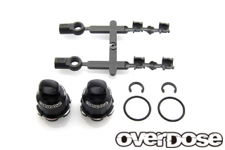 OVERDOSE OD2484  Long Aluminum Shock Bracket Set (For HG Shock spec.2/2pcs)