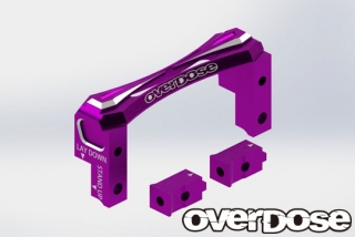 OD2491b- 2Way Layout Aluminum Servo Mount (Vacula, Divall, VaculaⅡ, GALM/Purple)