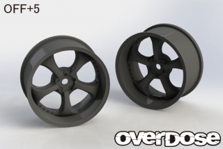 OVERDOSE OD2570 Work VS KF (Black/OFF+5)