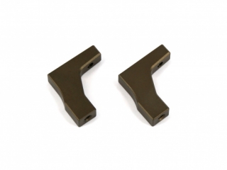 DL364  L-shaped post for aluminum low-profile servo (matte bronze)