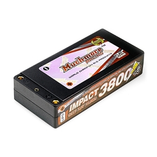 Muchmore Impact Silicon Graphene LCG FD4 Shorty 3800mAh 7.6V 2S 130C HV LiPo(4mm