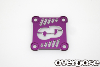 OVERDOSE OD2937 OD Aluminum Cooling Fan Cover (30x30mm/Purple)