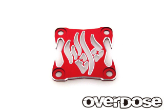 OVERDOSE OD3971  OD Aluminum Cooling Fan Cover ver.2 (30x30mm/Red)