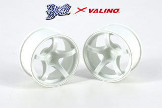 BB-RW-029 BUZZ BREAK  VALINO N560 Wheel 26mm (Whtie/ OFF+7)
