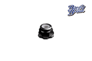 BB-LN-001  BUZZ BREAK  BB LOCK NUT (Black / 4pcs)