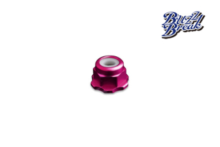 BB-LN-005  BUZZ BREAK  BB LOCK NUT (Pink / 4pcs)