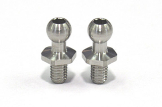 RT-006SA  Reve D SPM Titanium Rod End Ball S (Diameter 4.3mm, Screw Length 4.5mm, 2pcs)
