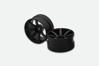 RW-JD7MK6  Reve D Competition Drift Wheel "JD7" Matte Black (Offset 6mm, 2pcs)