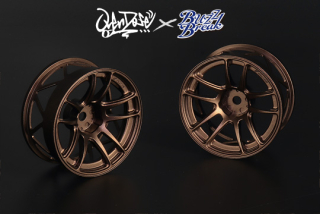 BB-RW-039  VALINO N820S Aluminum Wheel OVERDOSE ver. UL-SPEC 26mm (Bronze anodized/ OFF+7)