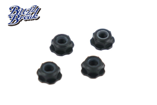 BB-LN-006  BuzzBreak BB LOCK NUT (Low-height nylon type/Black/4pcs)