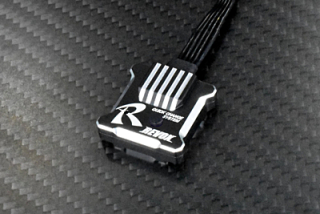 Reve D Steering Gyro REVOX for RWD Drift Car (Black)