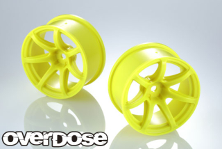 OVERDOSE OD2722 R-SPEC WORK EMOTION T7R (Flo Yellow / OFF+7)