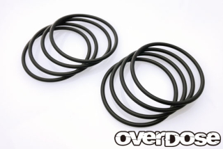 OVERDOSE OD2796 Tire Stabilized O-Ring (Black/8pcs)