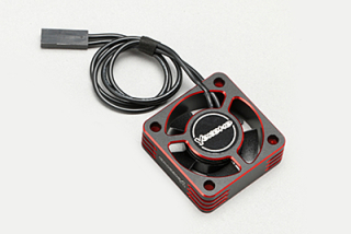 Yokomo Aluminum Frame 30mm Cooling Fan (Red)