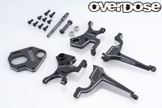 OVERDOSE OD3837 Rear Mount Kit Type-2 (For GALM, GALM ver.2 / Black)
