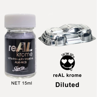 SHOW UP- reAL KROME micro bottle 15ml ALK-MCB