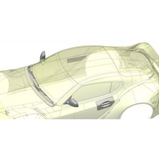 ADDICTION AD-RB4P1 TOYOTA A90 Supra Body Part 1