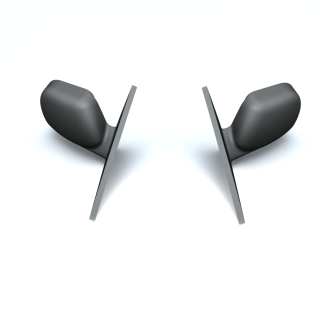 24K4002 Side Mirrors For Nissan Silvia S14 Zenki