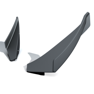 24K1111 Front Canards For Brian McCann Nissan 350Z