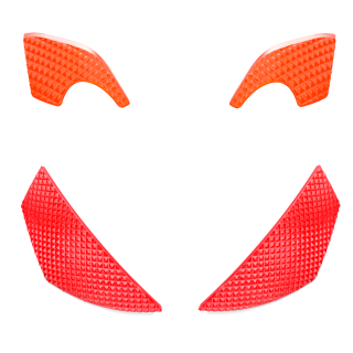 24K1106 Headlights & Rear Tail Lights Lenses For Brian McCann Nissan 350Z