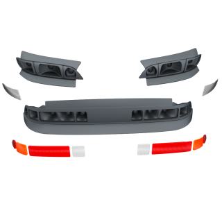 24K2202 Lights Buckets With Lenses For Nissan Silvia S14 Zenki