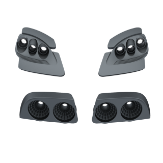 24K7001 Lights Buckets For Corvette C6 Z06