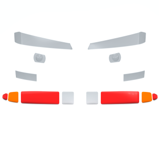 24K3102 Lights Lenses For Seiji Nissan S14 Kouki