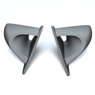 24K3103 Side Mirrors For Seiji Nissan S14 Kouki